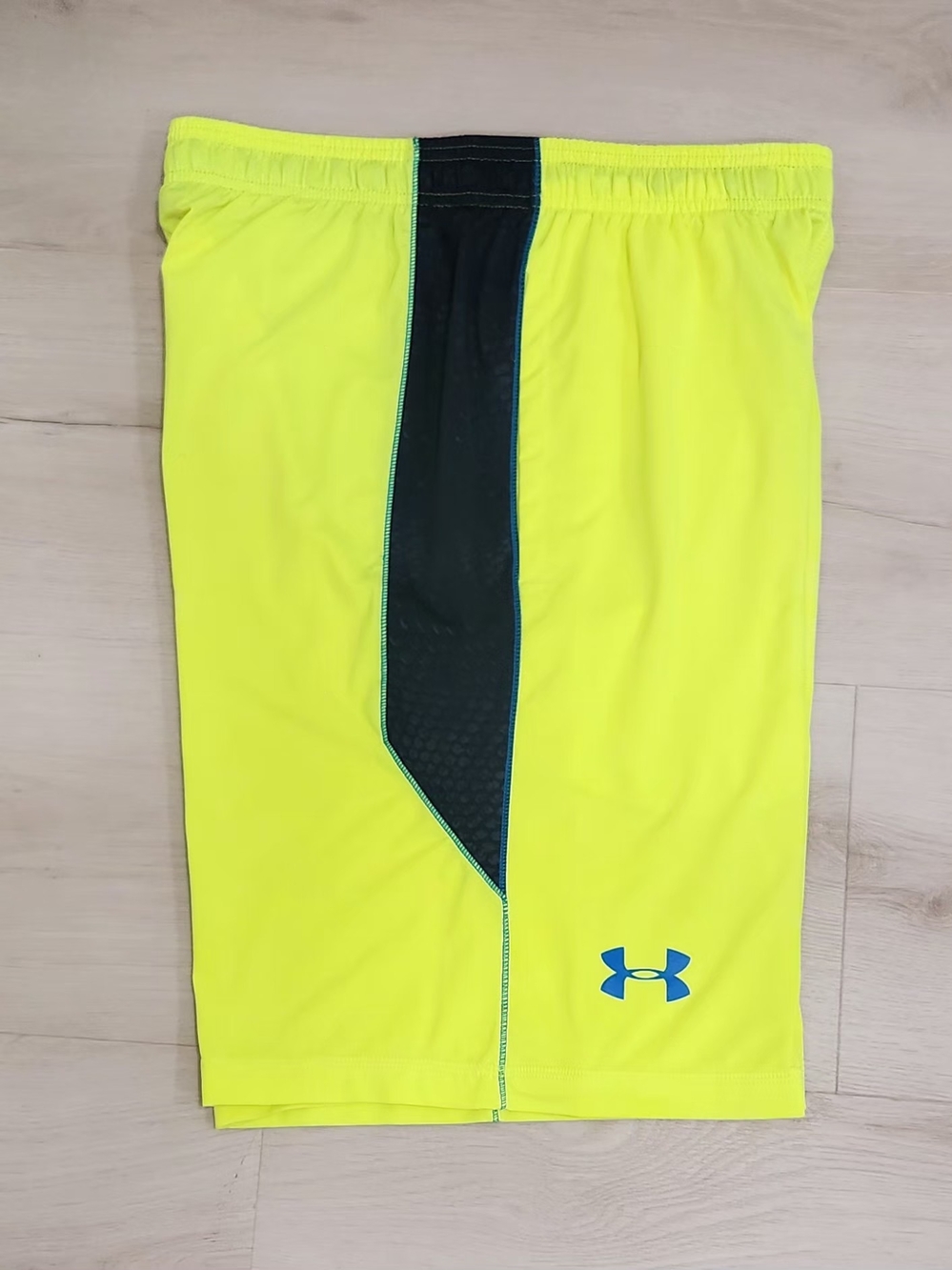 Under Armour Men’s Neon Yellow Performance Shorts